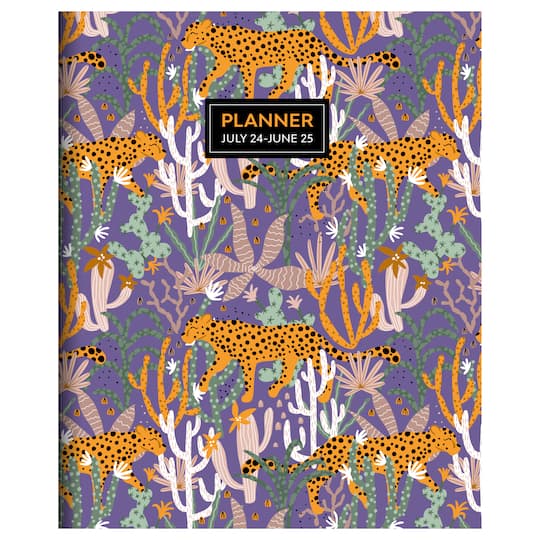 TF Publishing 2024-2025 Large Jungle Cat Monthly Planner